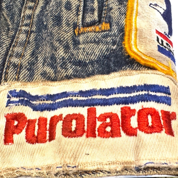 Vintage Boys Jean Denim Jacket with Patches, Levi's. Size Small - Picture 14 of 14